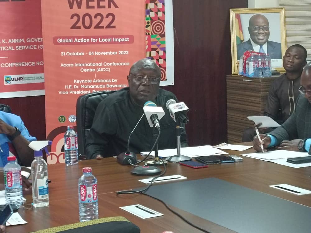 Minister of Environment, Science, Technology and Innovation, Dr. Kwaku Afriyie